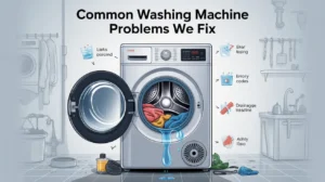 Front-load washing machine repair

Top-load washing machine not working

Washing machine drainage issue

Drum not spinning fix

Leakage in washer

Washing machine makes noise

Door not closing properly

Home appliance repair Dubai

Certified repair technician

Repair shop Al Quoz